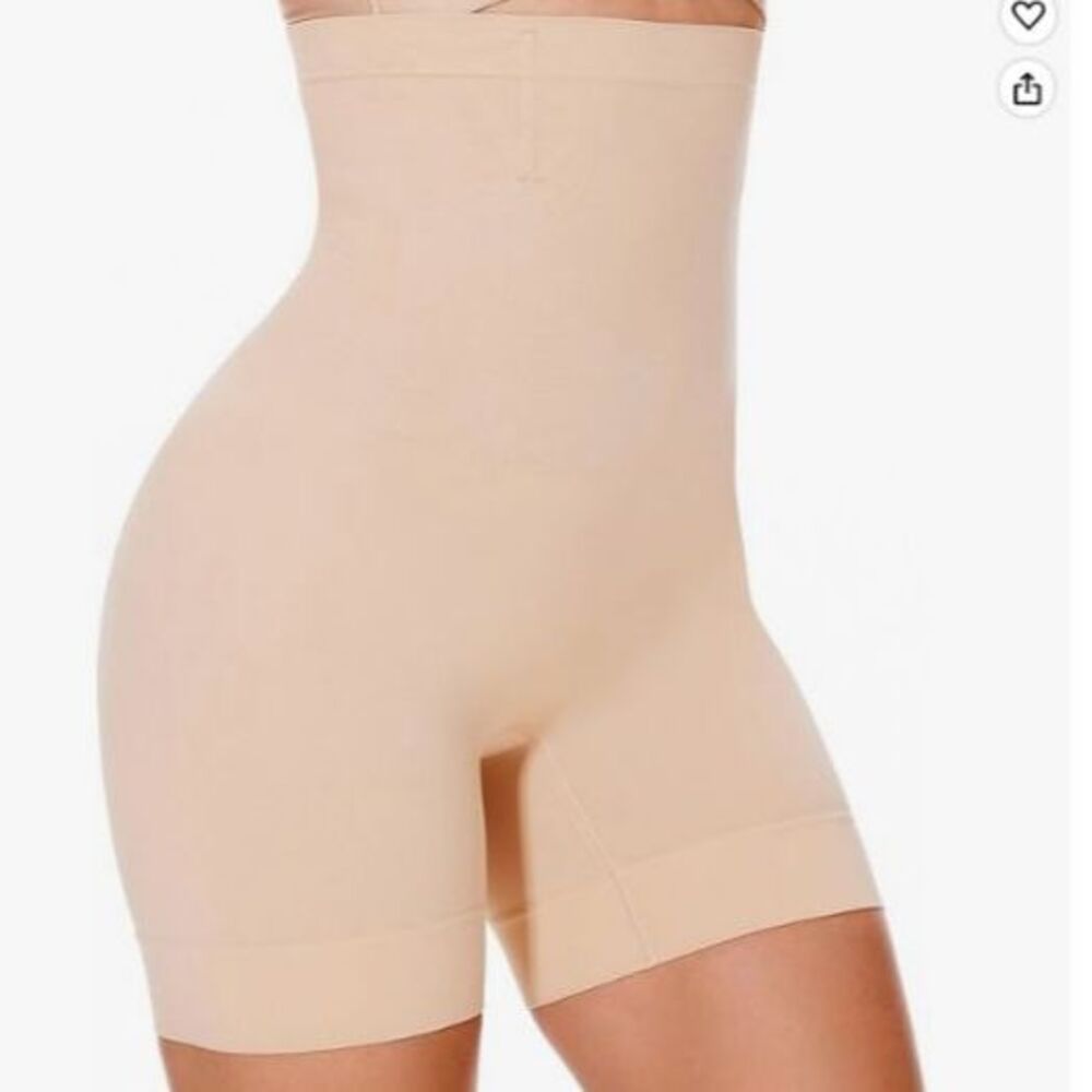 Women's High Waist Tummy Control Shapewear Waist Cincher Nude Size Small NIP